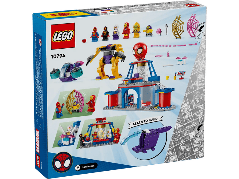 LEGO® 4+ Bacač mreže Spider Squad HQ (10794)
