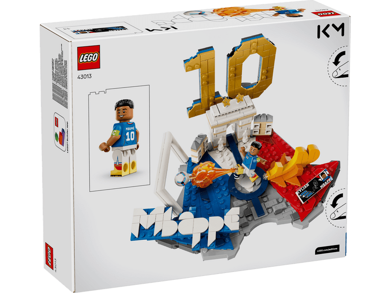 LEGO® Editions Kylian Mbappé – A futball legjobb pillanatai (43013)