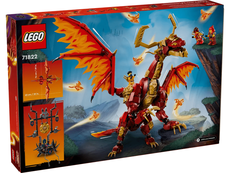 LEGO® Ninjago® Elementarni zmaj kretanja (71822)