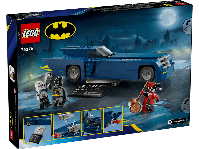 LEGO® DC Batman™: Batman™ és a Batmobile™ vs. Harley Quinn™ és Mr. Freeze™ (76274)