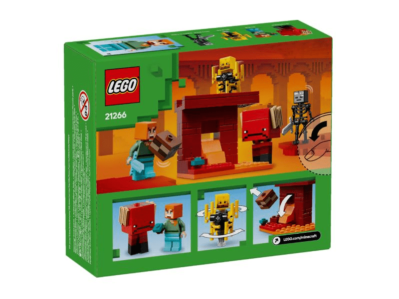 LEGO® Minecraft® bitka u podzemnom jezeru lave (21266)