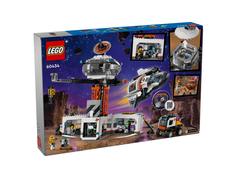 LEGO® City Űrbázis és rakétakilövő (60434)