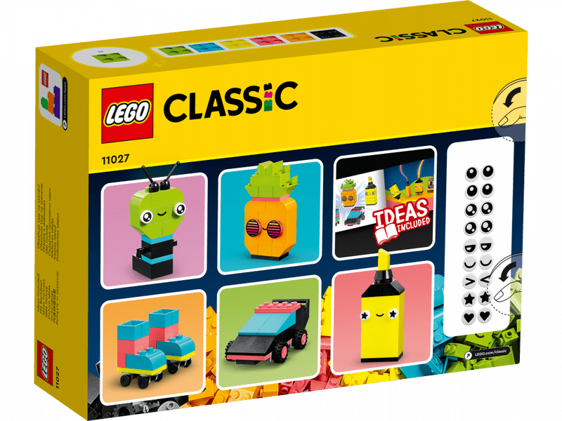 LEGO® Classic Kreatív neon kockák (11027)