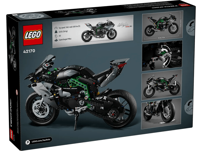 LEGO® Technic Kawasaki Ninja H2R motorkerékpár (42170)