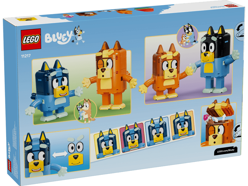 LEGO® Bluey: Bluey családja kockákból (11217)