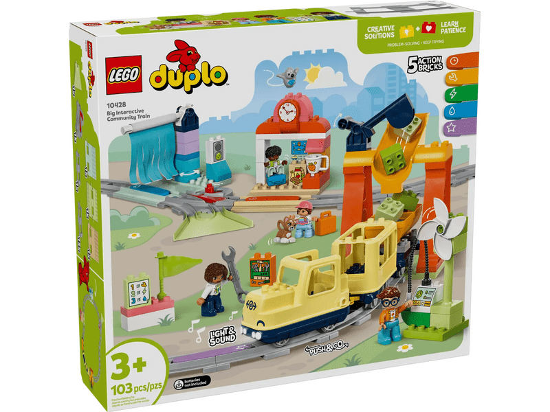 LEGO® DUPLO® Town Veliki interaktivni vlak (10428)