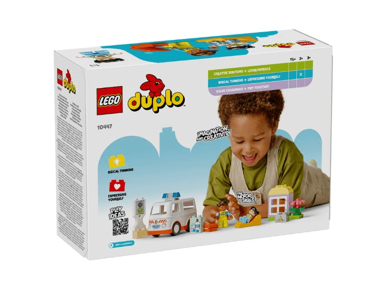 LEGO® DUPLO® Hitna pomoć i vozač hitne pomoći (10447)
