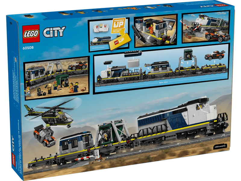 LEGO® City Rablás a rendőrségi vonaton (60508)