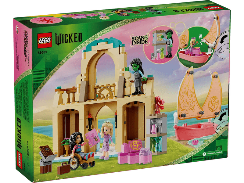 LEGO® Wicked Glinda, Elphaba i Nessarose na Sveučilištu Shiz (75681)