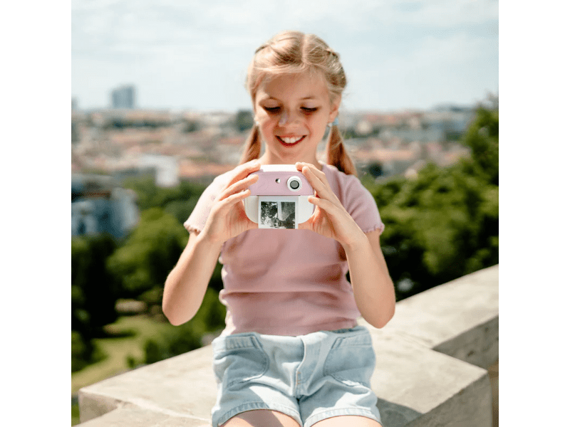 LAMAX InstaKid2 Play Gyerekkamera, rózsaszín