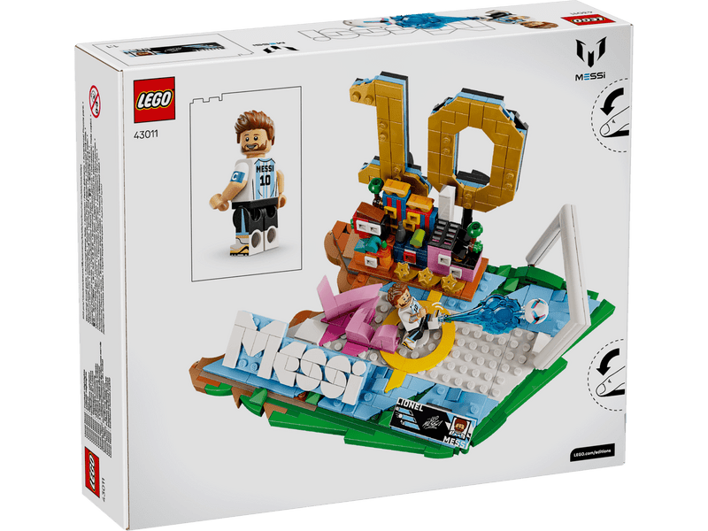 LEGO® Editions Lionel Messi – A futball legjobb pillanatai (43011)