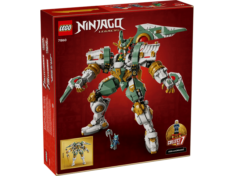 LEGO® NINJAGO® Lloyd titánpáncélja a 15. évfordulóra (71860)