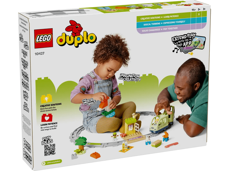 LEGO® DUPLO® Town Interaktív kalandvonat (10427)