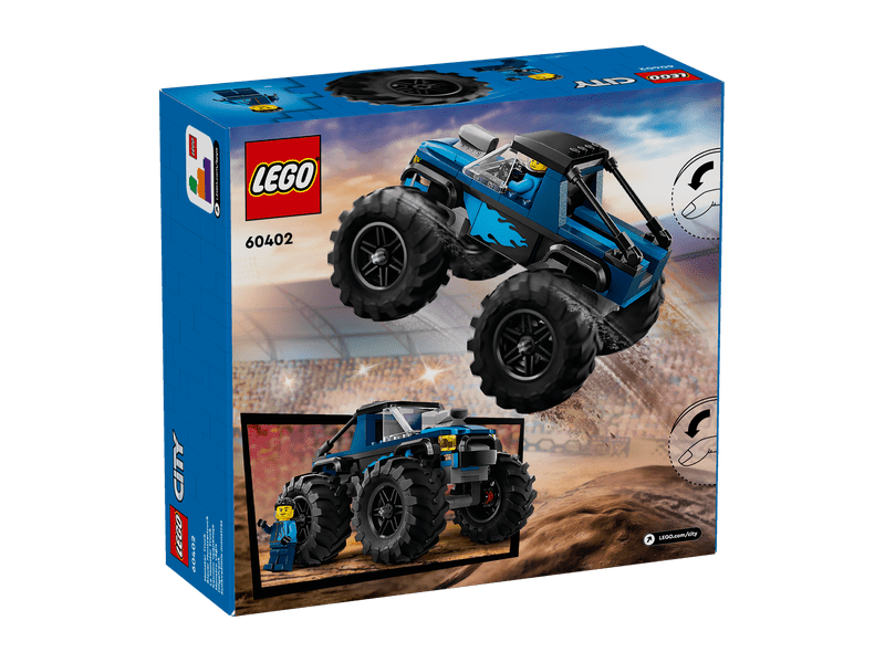 LEGO® City plavi kamion čudovište (60402)