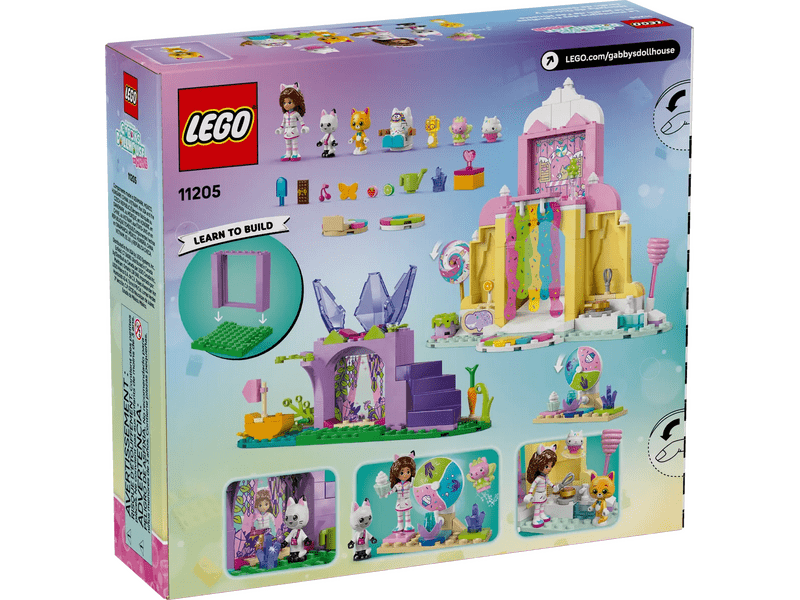 LEGO® Gabiina kućica za lutke Šećerna glava i mačji vrt (11205)