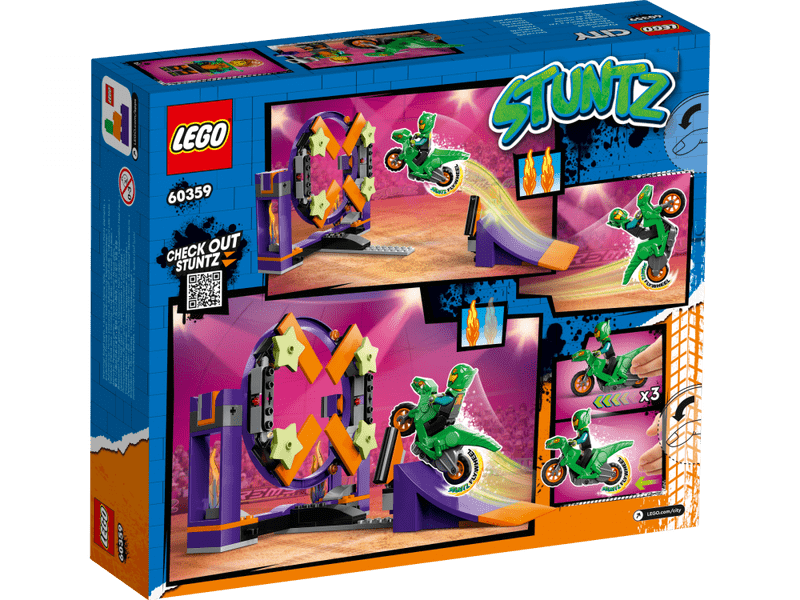 LEGO® City Csont nélkül - kaszkadőr rámpa kihívás (60359)