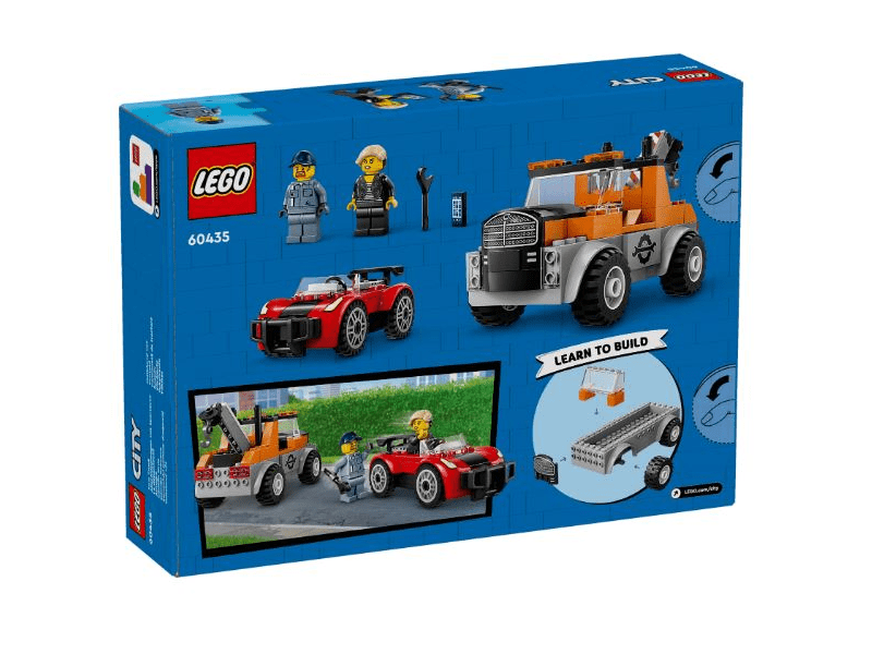 LEGO® City Kamion za vuču i popravak sportskih automobila (60435)