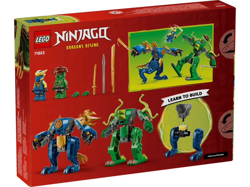 LEGO® NINJAGO® Jay csatája sárkánypáncélban (71853)