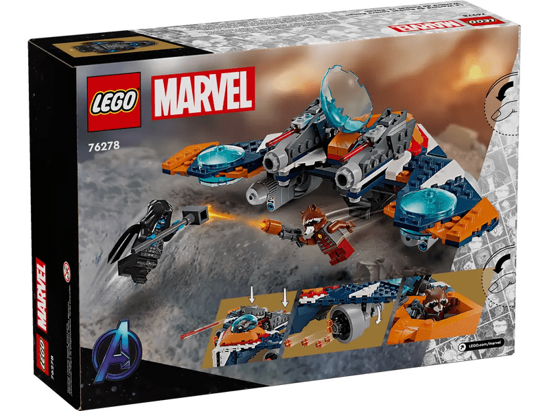 LEGO® Marvel Mordályjev Warbird avion protiv. Ronan (76278)