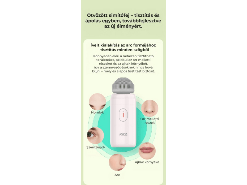 KiCA PureClear arctisztító, rózsaszín (FYPFCB)