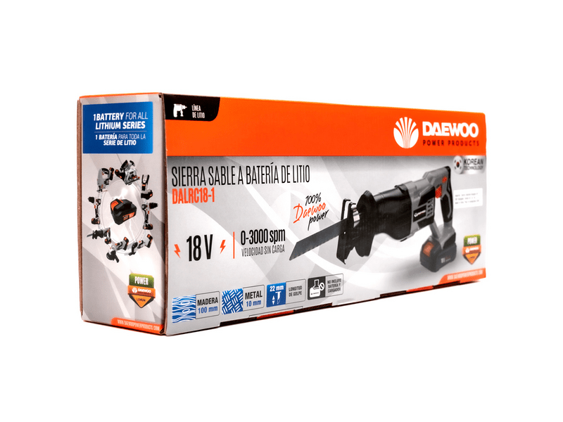 Daewoo DALRC18-1 Akkumulátoros orrfűrész
