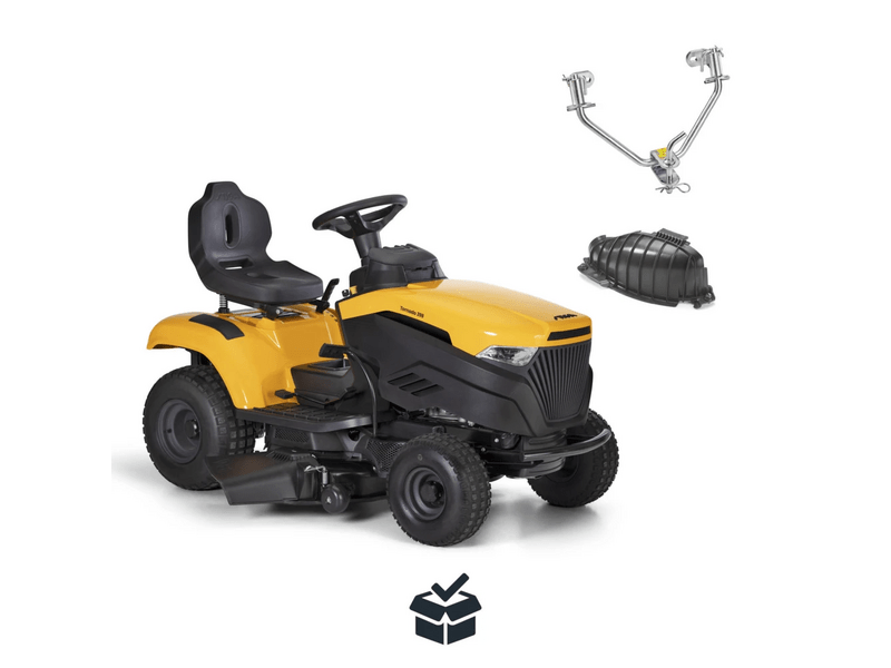 Stiga Tornado 398 oldalkidobós fűnyíró traktor (2T0610481/ST1)