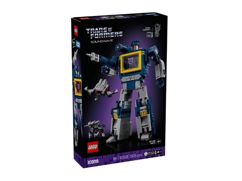 LEGO® Icons Transformers: Fülelő (10358)