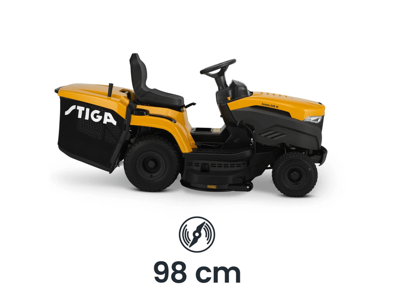Stiga Estate 598 W fűgyűjtős fűnyíró traktor (2T2630481/ST2)