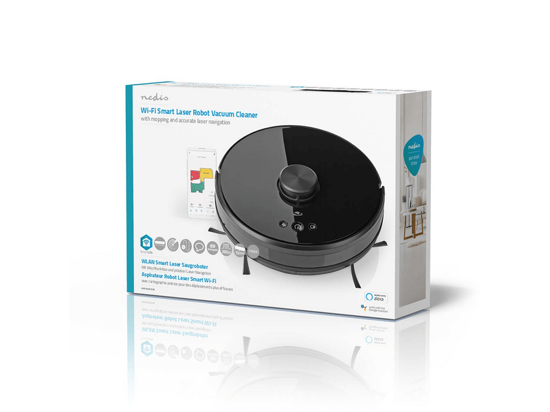 Nedis WIFIVCL001CBK Robotporszívó