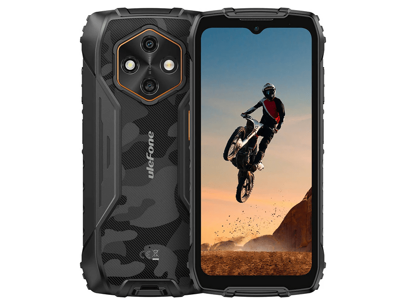 Ulefone Rugking 4 Pro 8/256GB Okostelefon, fekete