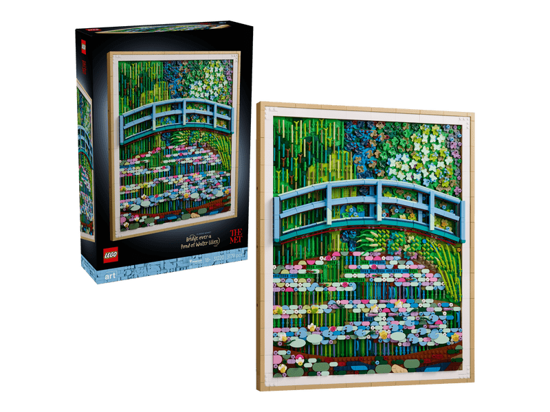 LEGO® Art Claude Monet – Híd a vízililiomos tó felett (31220)