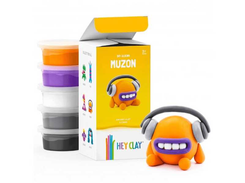 Hey Clay 1-es gyurma szett - Muzon (MA001HR)