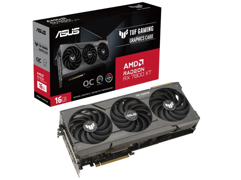 Asus TUF Gaming Radeon™ RX 7800 XT OC 16GB GDDR6 Videókártya