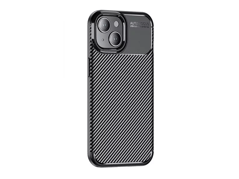 Gigapack Apple iPhone 15 Szilikon telefonvédő, fekete (144932)