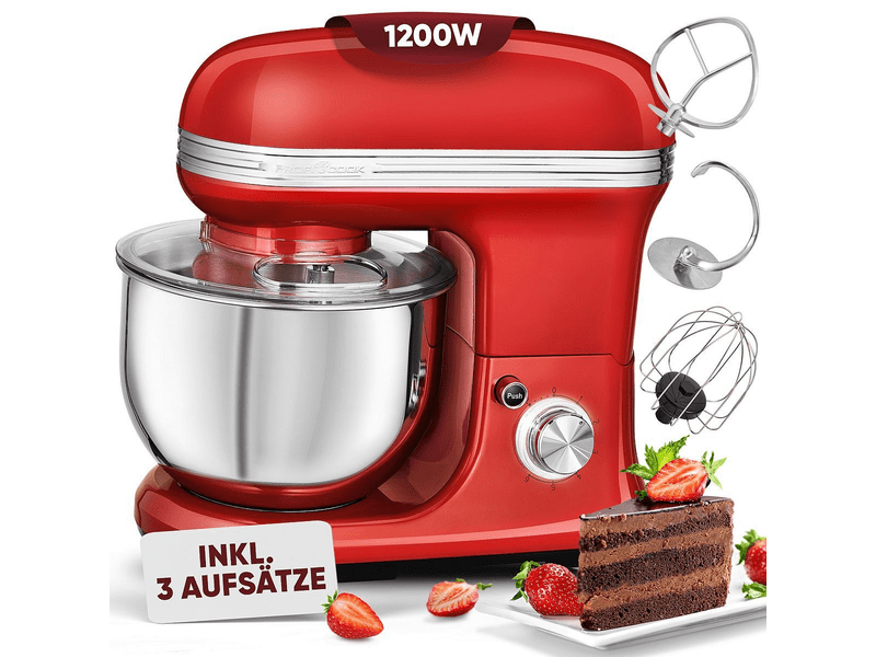 ProfiCook PC-KM 1197 Konyhai robotgép, piros