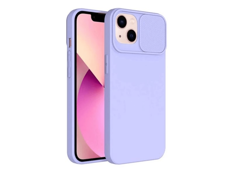 Gigapack Apple iPhone 15 Szilikon tok, lila (144974)