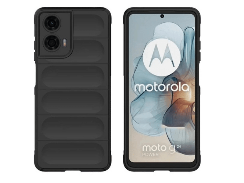 Gigapack Motorola Moto G24 Power Szilikon tok, fekete (GP-179935)