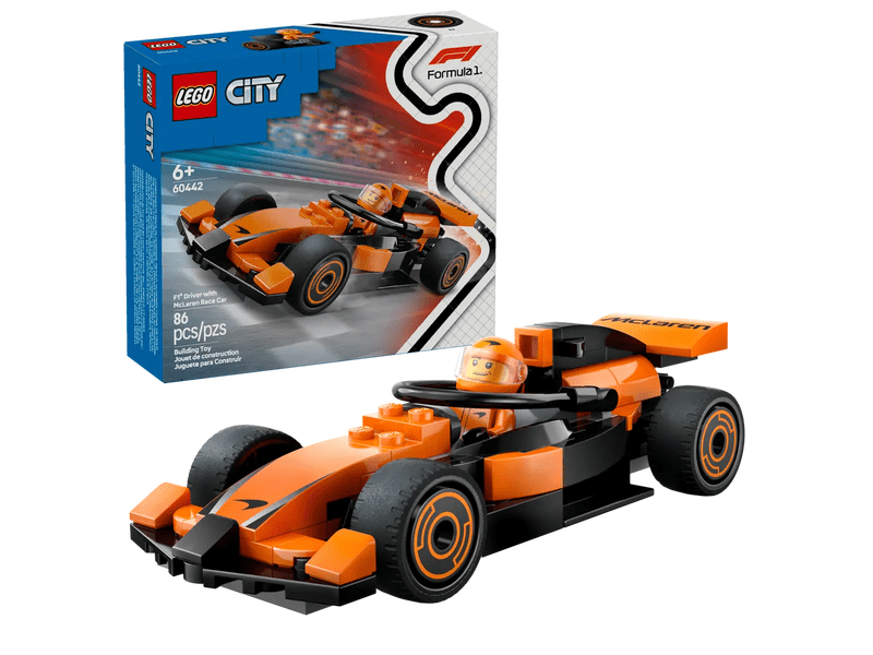 LEGO® City F1® Vozač s trkaćim automobilom McLaren (60442)