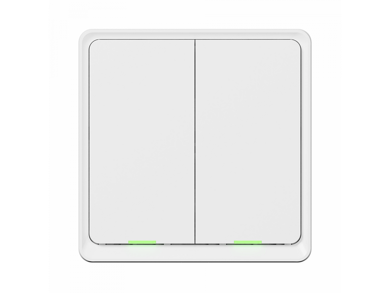 Tesla pametni prekidač, dupli, baterija (SWI-SCENEZG2)