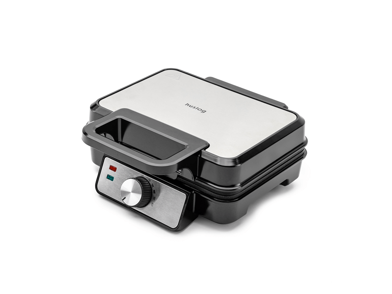 Huslog AK-2149 Dupla gofrisütő, fekete/inox