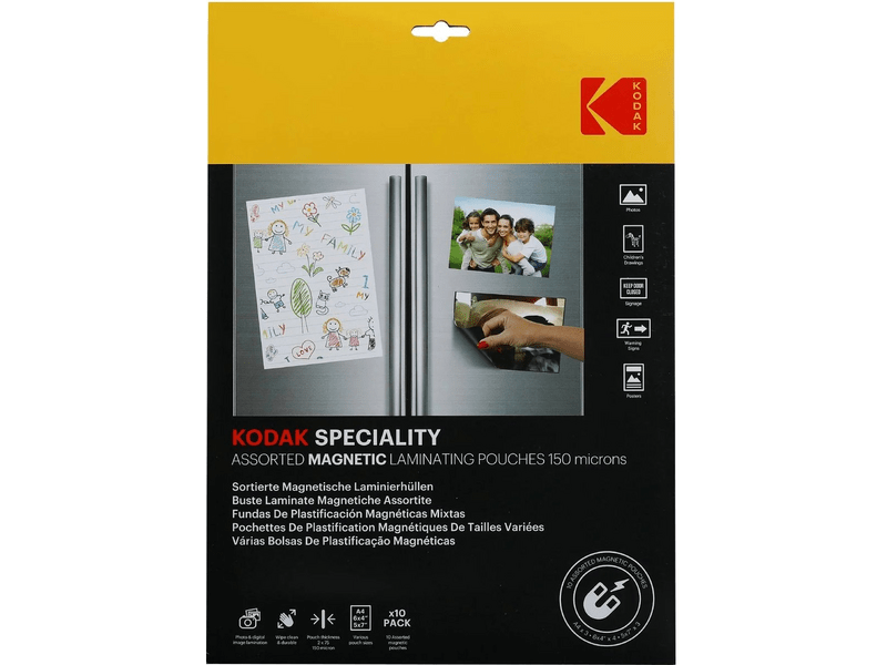 Kodak mágneses lamináló fólia, vegyes, 10 db (KO-LMASSMAG-PK10C)