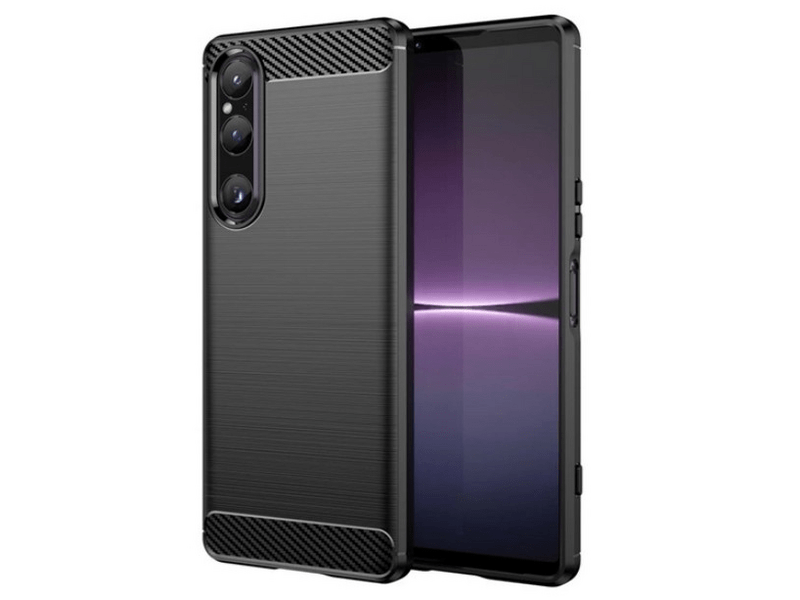 Gigapack Sony Xperia 1 V Szilikon tok, fekete (GP-141716)