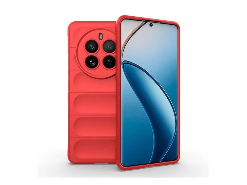 Gigapack Realme 12 Pro/Pro Plus Szilikon tok, piros (155801)