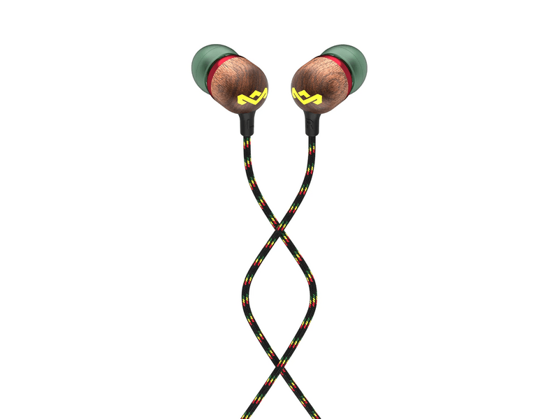 Marley Smile Jamaica Rasta Vezetékes fülhallgató (EM-JE041-RA)