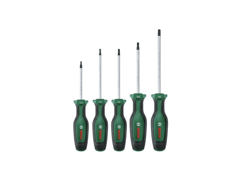 Bosch Torx 5 részes csavarhúzó készlet (1600A02BX6)