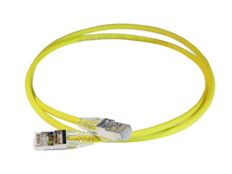 Patch kábel RJ45-RJ45 Cat6A árnyékolt