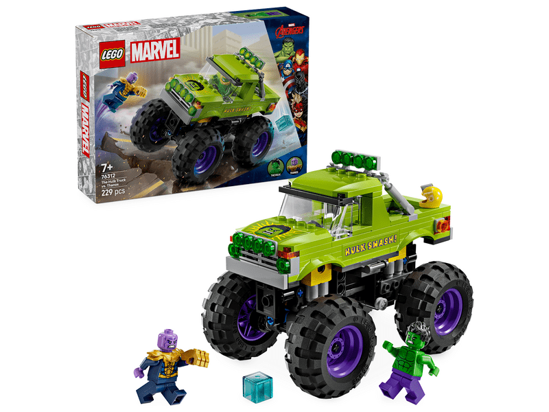 LEGO® Marvel Hulkov divovski terenac protiv Thanosa (76312)