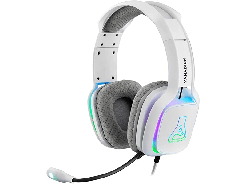 The G-Lab Korp Vanadium White Fejhallgató, fehér