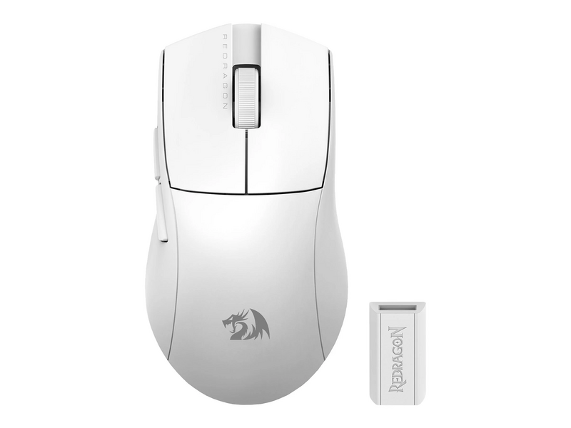 Redragon M916 Pro 4K Wireless Bluetooth Gaming miš, bijeli
