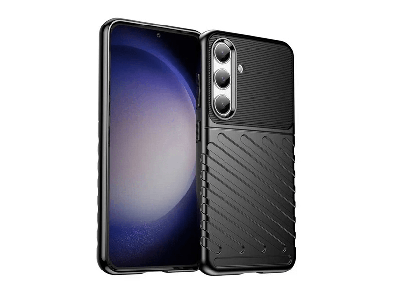 Gigapack Samsung Galaxy S24 Szilikon tok, fekete (150929)